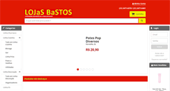 Desktop Screenshot of lojasbastos.com.br
